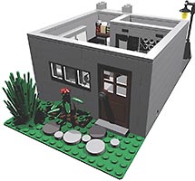 Набор LEGO Коричневый дом