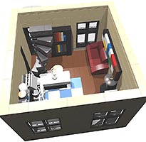 Набор LEGO Коричневый дом