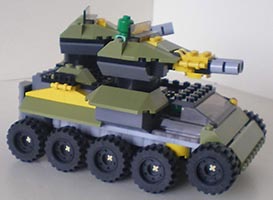 Набор LEGO Танк из игры 'Ортрус онлайн'