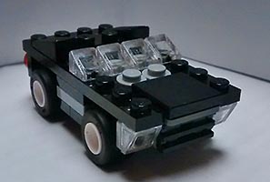 Набор LEGO Черный маслкар (Мускулистая машина)