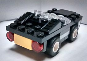 Набор LEGO Черный маслкар (Мускулистая машина)
