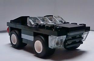 Набор LEGO Черный маслкар (Мускулистая машина)