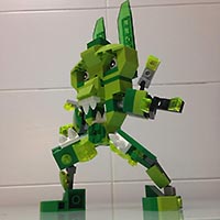 Набор LEGO Гургл+Слашо+Дриббал (Вуду-персонажи)