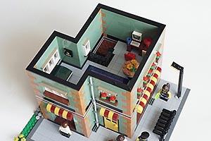 Набор LEGO Цветочный магазин