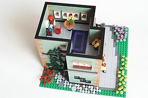 Набор LEGO Цветочный магазин