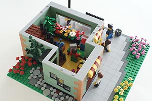 Набор LEGO Цветочный магазин