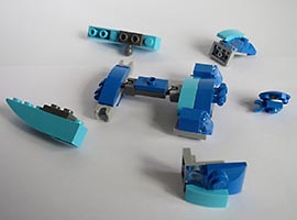 Набор LEGO Робот с пушкой