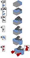 Набор LEGO Дьюи - робот из х/ф 'Молчаливый бег'