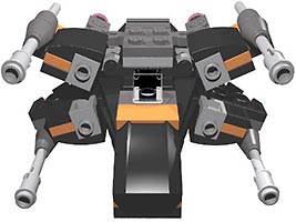 Набор LEGO Истребитель По Х-крыло (микро-истребитель)