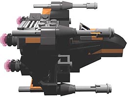 Набор LEGO Истребитель По Х-крыло (микро-истребитель)