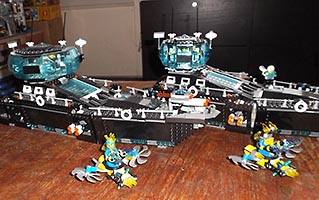 Набор LEGO Улучшенная версия набора 70173 Штаб-квартира агентов