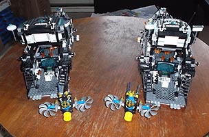 Набор LEGO Улучшенная версия набора 70173 Штаб-квартира агентов