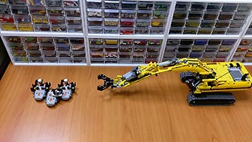 Набор LEGO Насадка-захват для экскаватора