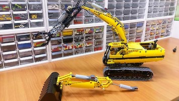 Набор LEGO Насадка-захват для экскаватора