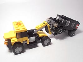 Набор LEGO Тягач-эвакуатор
