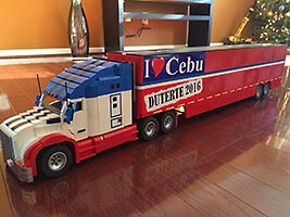Набор LEGO Полуприцеп-рефрижератор (масштаб 1:18)