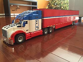 Набор LEGO Полуприцеп-рефрижератор (масштаб 1:18)