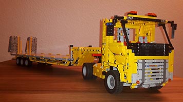 Набор LEGO Низкорамный прицеп-платформа, версия 2