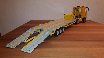 Набор LEGO Низкорамный прицеп-платформа, версия 2