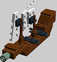Набор LEGO Пиратский корабль мини