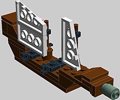 Набор LEGO Пиратский корабль мини