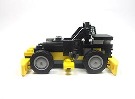 Набор LEGO Гоночный карт желтый с черным