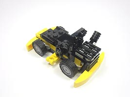 Набор LEGO Гоночный карт желтый с черным
