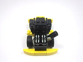 Набор LEGO Гоночный карт желтый с черным