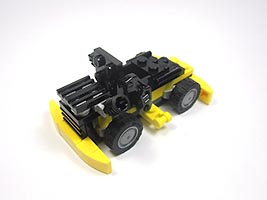 Набор LEGO Гоночный карт желтый с черным