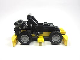 Набор LEGO Гоночный карт желтый с черным