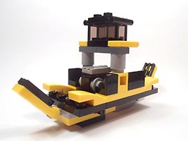 Набор LEGO Корабль и маленькая машинка