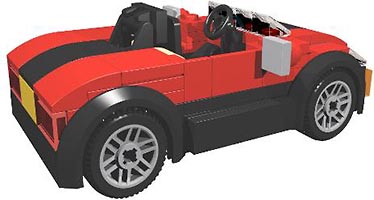 Набор LEGO Красный родстер