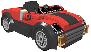 Набор LEGO Красный родстер