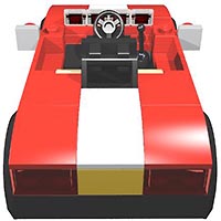 Набор LEGO Красный родстер