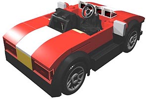 Набор LEGO Красный родстер