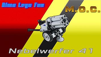 Набор LEGO Реактивный миномет Небелферфе 41