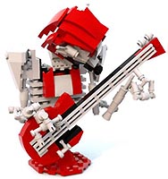Набор LEGO Робот играет на бас-гитаре