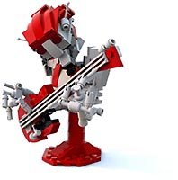 Набор LEGO Робот играет на бас-гитаре