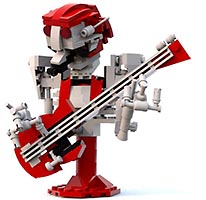 Набор LEGO Робот играет на бас-гитаре