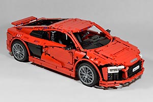 Набор LEGO Ауди R8 V10 Второе поколение
