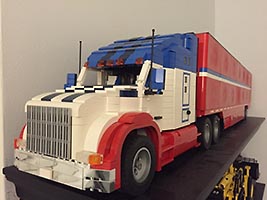 Набор LEGO Полуприцеп-рефрижератор без механизмов (масштаб 1:18)