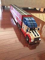 Набор LEGO Полуприцеп-рефрижератор без механизмов (масштаб 1:18)