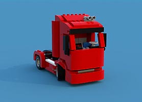 Набор LEGO Грузовик гоночной команды 'Скудерия Феррари'