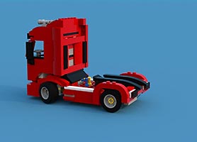 Набор LEGO Грузовик гоночной команды 'Скудерия Феррари'