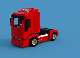 Набор LEGO Грузовик гоночной команды 'Скудерия Феррари'