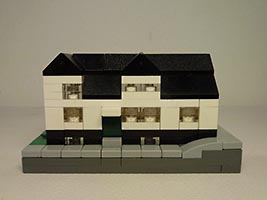 Набор LEGO Караульное здание музея Brede Works в Дании (микро-конструирование)
