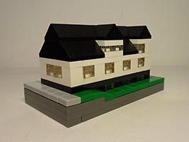 Набор LEGO Караульное здание музея Brede Works в Дании (микро-конструирование)