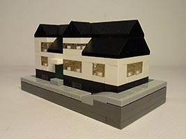 Набор LEGO Караульное здание музея Brede Works в Дании (микро-конструирование)