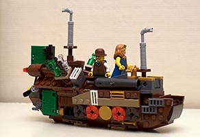 Набор LEGO Подводная лодка в стиле Стимпанк