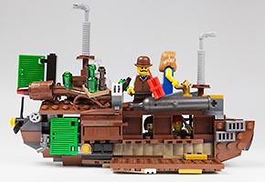 Набор LEGO Подводная лодка в стиле Стимпанк